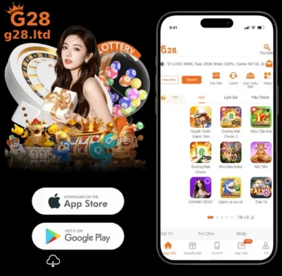 TẢI APP G28 – Chơi Mọi Lúc, Giải Trí Mọi Nơi